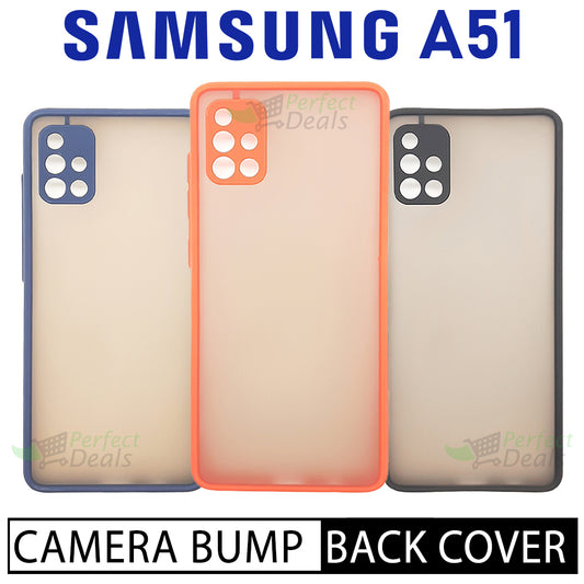 Camera lens Protection Gingle TPU Back cover for Samsung A51