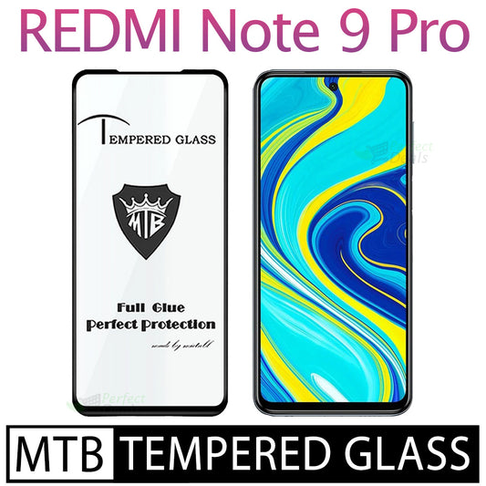 MTB Screen Protector Tempered Glass for Redmi Note 9 Pro / Note 9s