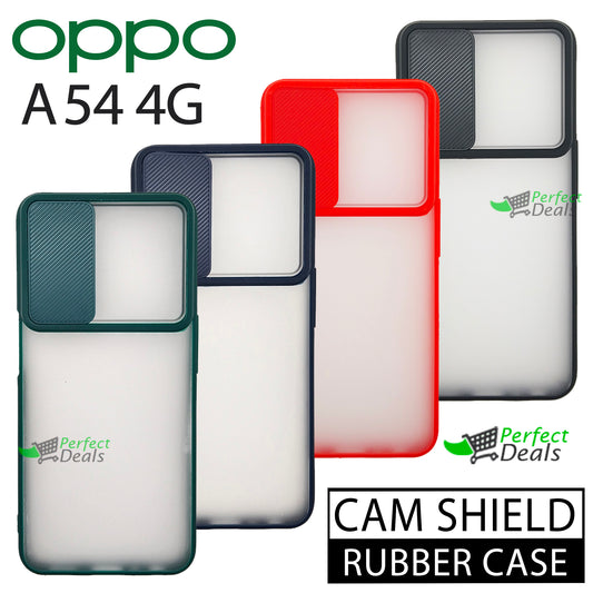 Camera Protection Slide PC+TPU case for OPPO A54 4G
