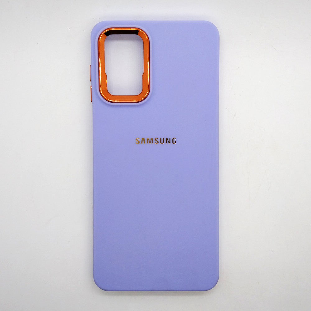 Gold Camera Protection Back Cover for Samsung A12