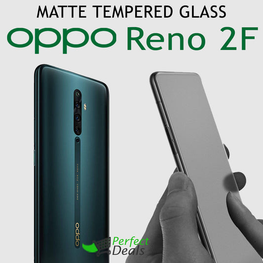 Matte Tempered Glass Screen Protector for Reno2 F