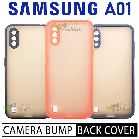 Camera lens Protection Gingle TPU Back cover for Samsung A01