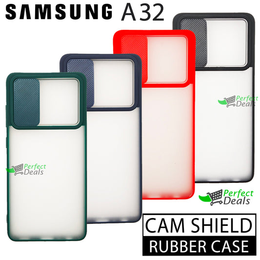Camera Protection Slide PC+TPU case for Samsung A32