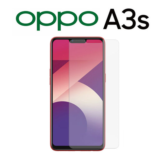 9H Clear Screen Protector Tempered Glass for OPPO A3s