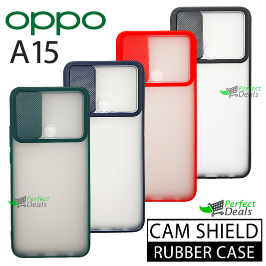 Camera Protection Slide PC+TPU case for Samsung A15