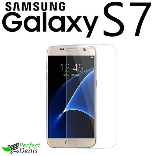 9H Clear Screen Protector Tempered Glass for Samsung S7