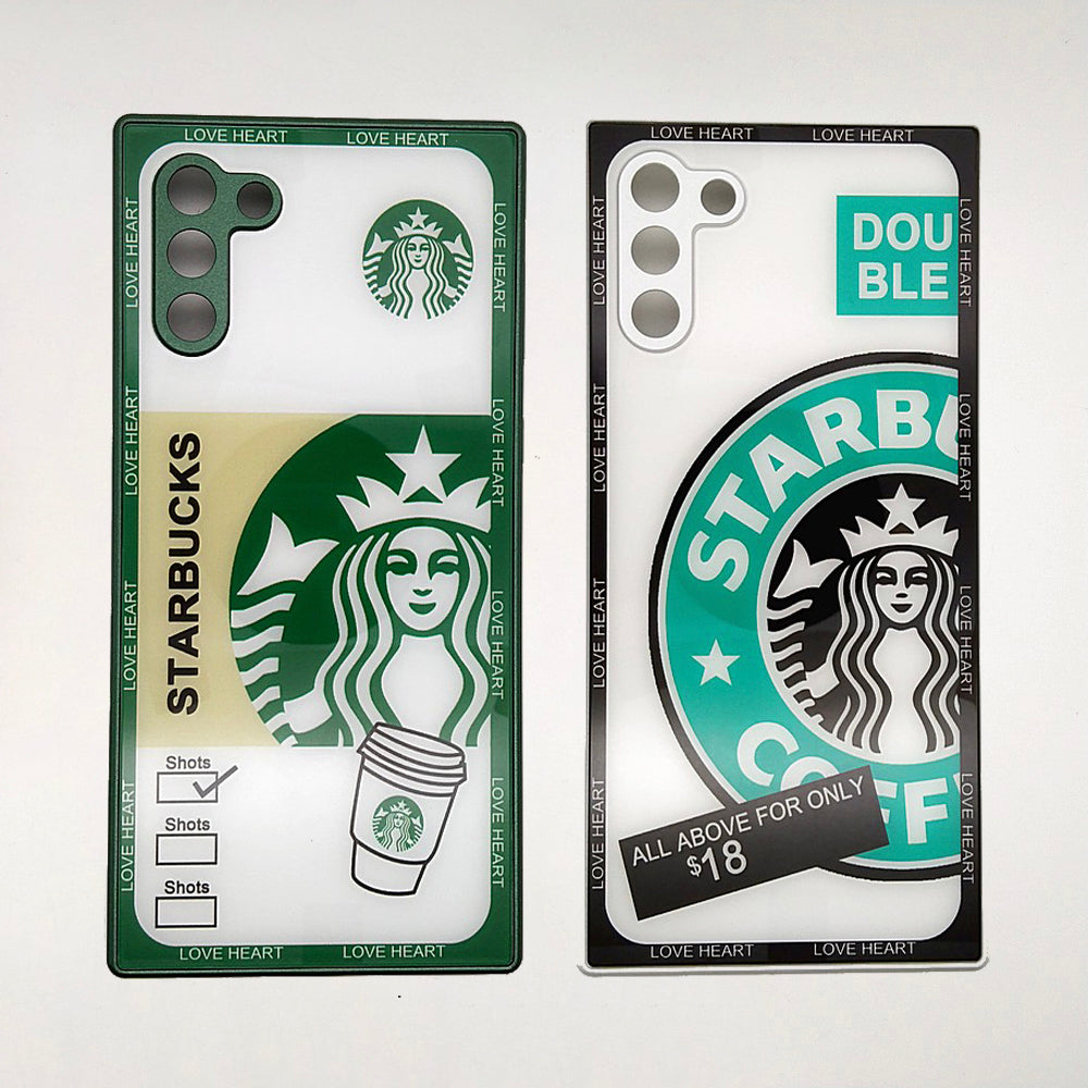 Starbucks Full Camera Lens Protective Hard Shel PC Case For Samsung Note 10
