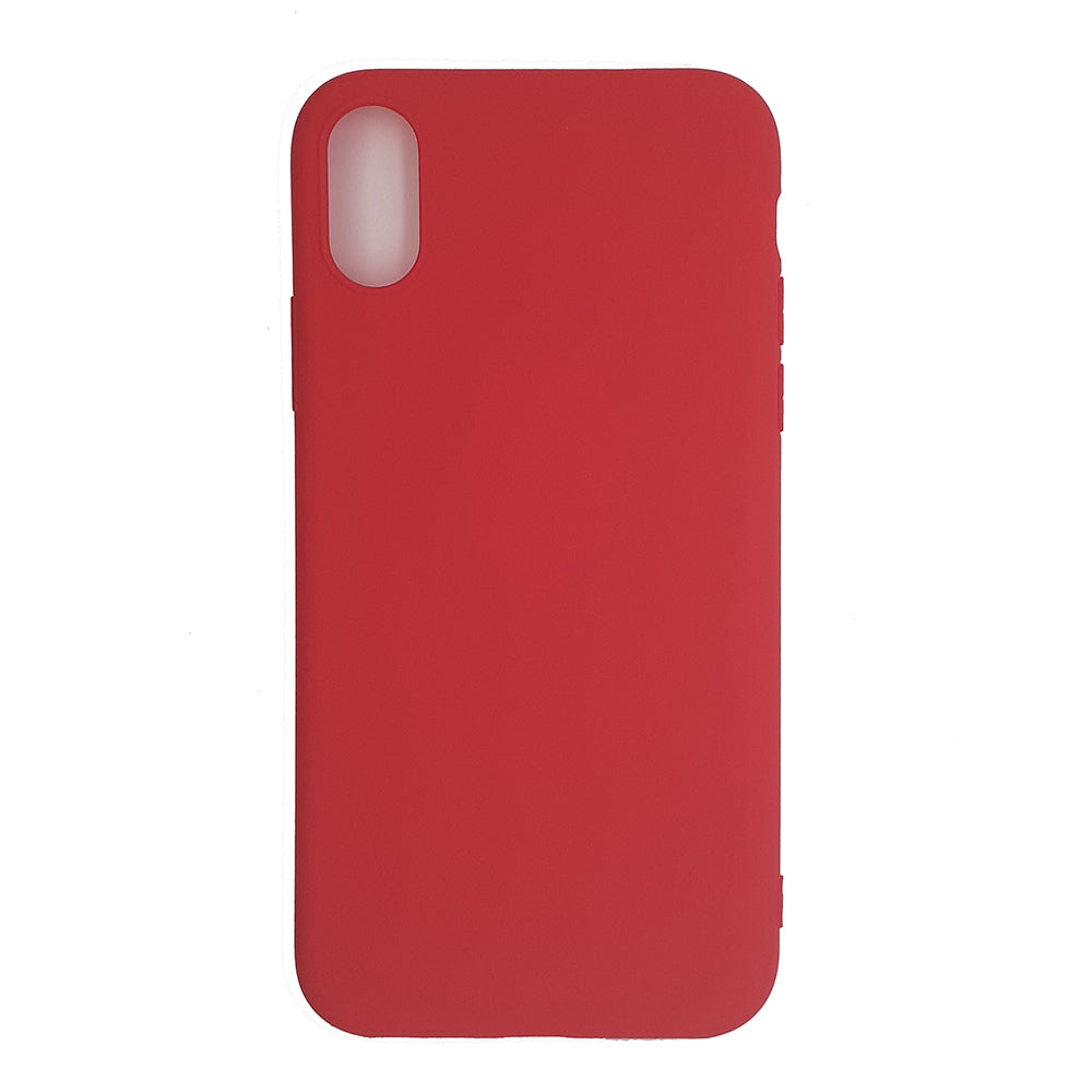 Slim Rubber fit back cover for iPhone Xs Max