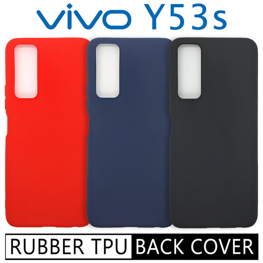 Slim Rubber fit back cover for Vivo Y53s