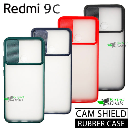 Camera Protection Slide PC+TPU case for New Redmi 9C