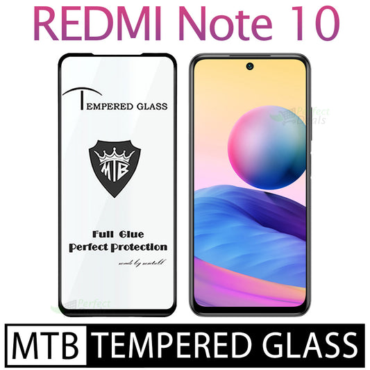 MTB Screen Protector Tempered Glass for Redmi Note 10