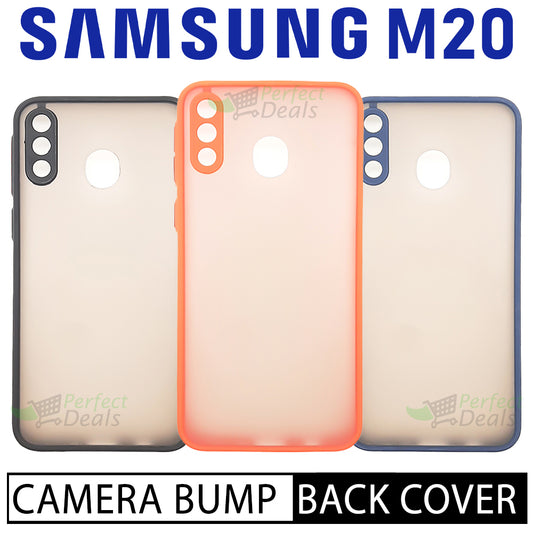 Camera lens Protection Gingle TPU Back cover for Samsung M20