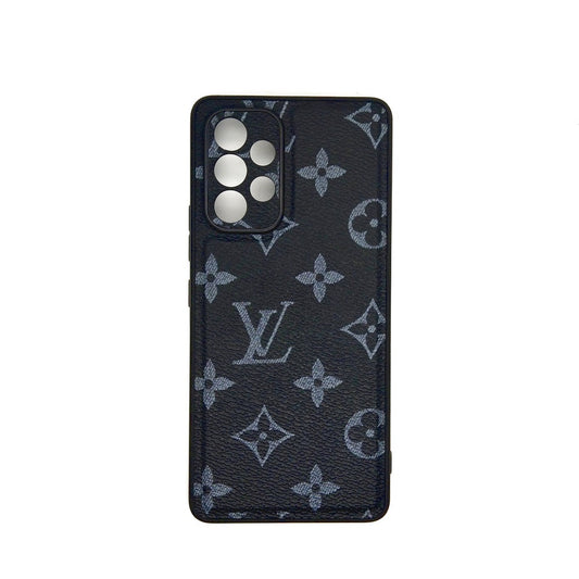 LV Case High Quality Perfect Cover Full Lens Protective Rubber TPU Case For Samsung A53 5G Black