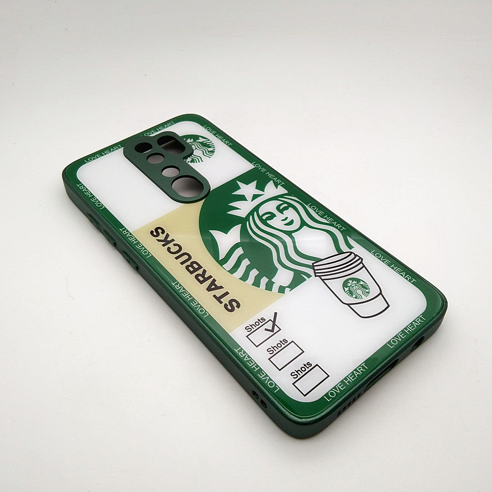 Starbucks Full Camera Lens Protective Hard Shel PC Case For Redmi REDMI NOTE 8 Pro