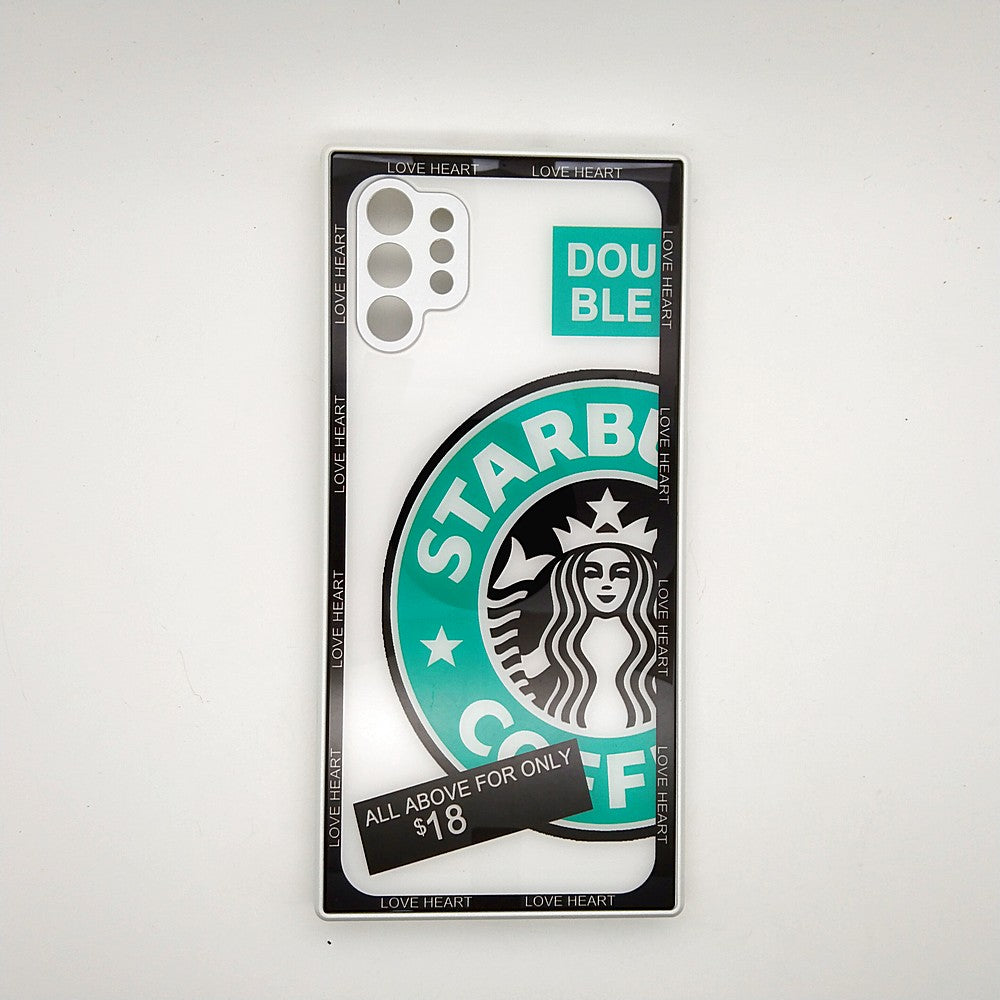 Starbucks Full Camera Lens Protective Hard Shel PC Case For Samsung Note 10 Plus
