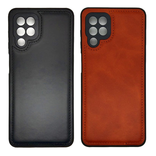 Luxury Leather Case Protection Phone Case Back Cover for Samsung M32 4G