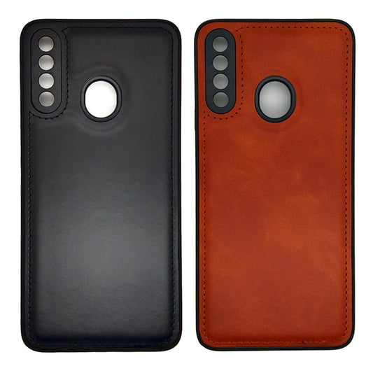 Luxury Leather Case Protection Phone Case Back Cover for Samsung A20s