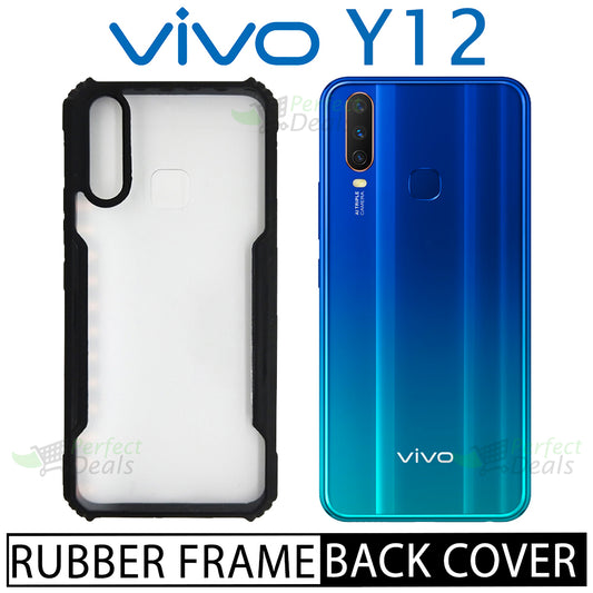 ALY Soft Silicone Bumper Case For Vivo Y12 / Y15 / Y17