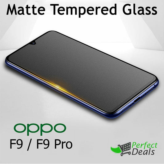 Matte Tempered Glass Screen Protector for OPPO F9 / F9 Pro