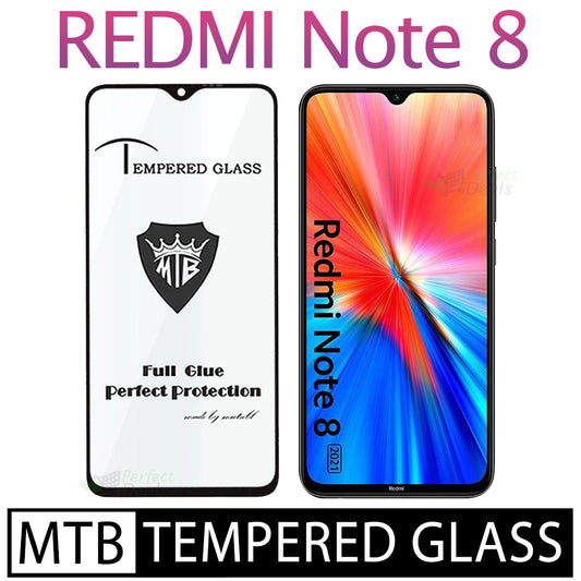 MTB Screen Protector Tempered Glass for Redmi Note 8