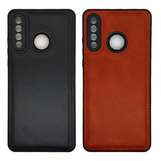 Luxury Leather Case Protection Phone Case Back Cover for Huawei P30 Lite