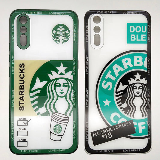 S1 Starbucks Series High Quality Perfect Cover Full Lens Protective Transparent TPU Case For Vivo S1