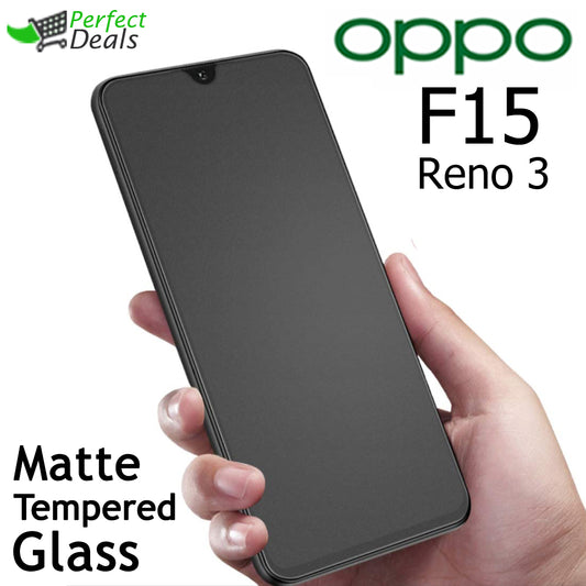 Matte Tempered Glass Screen Protector for OPPO F15 and Reno 3
