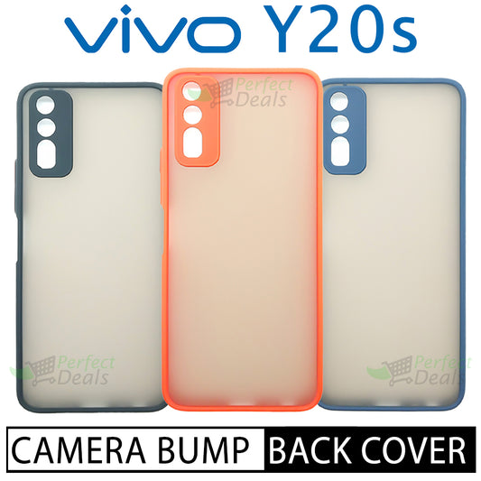 Camera lens Protection Gingle TPU Back cover for Vivo Y20s