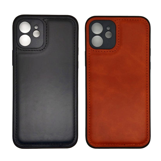 Luxury Leather Case Protection Phone Case Back Cover for apple iPhone 12