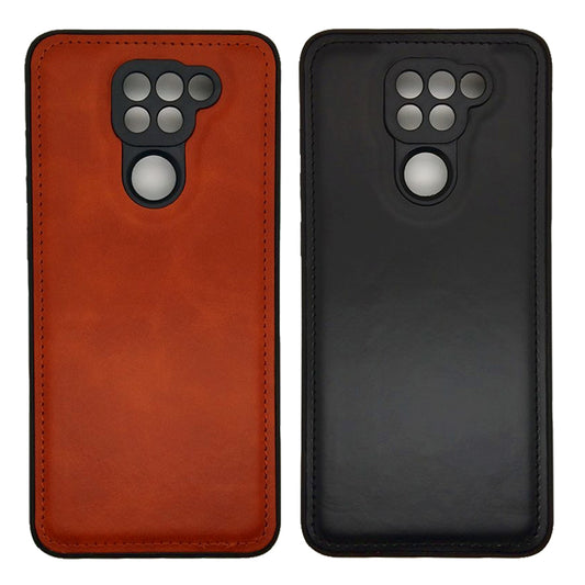 Luxury Leather Case Protection Phone Case Back Cover for Redmi Note 9