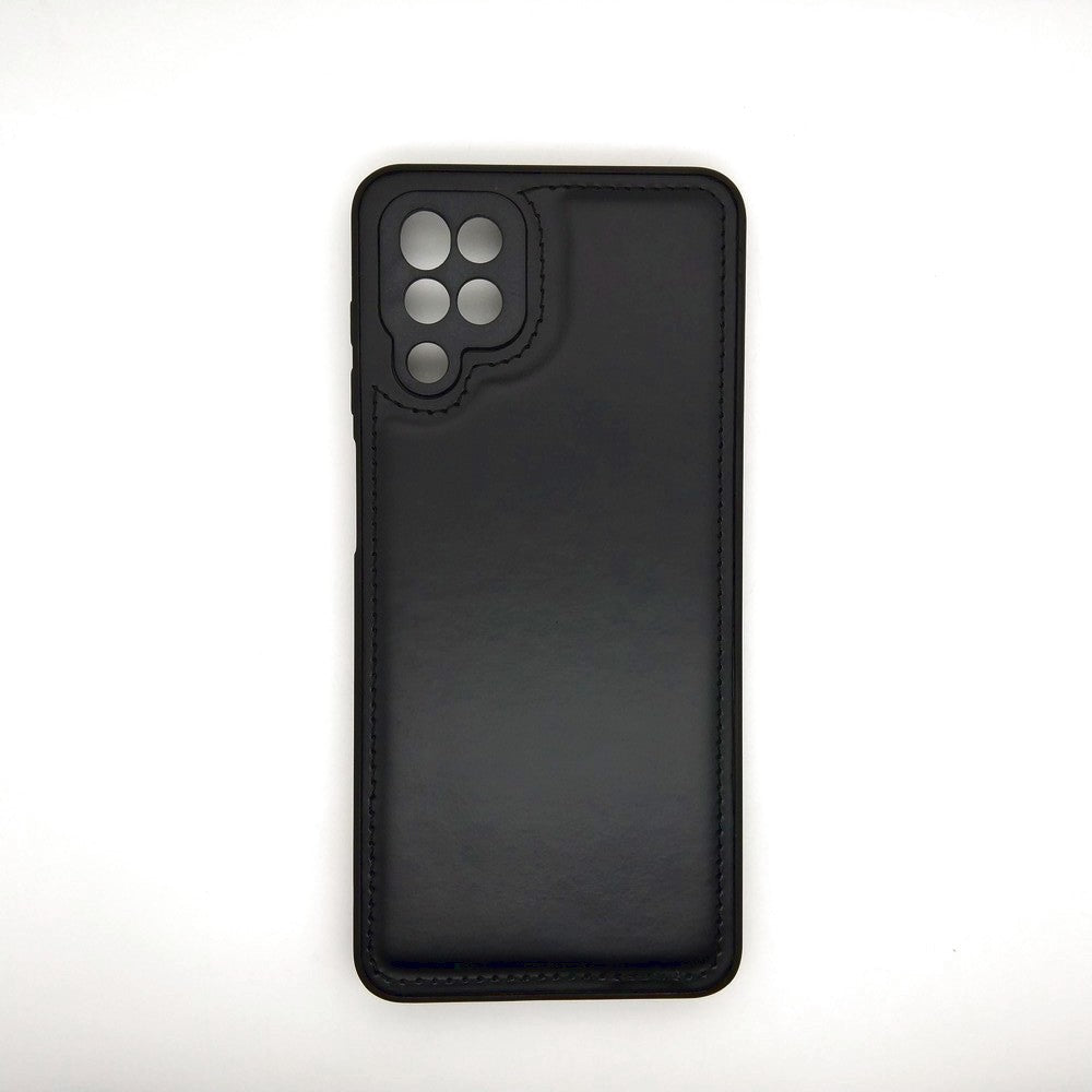 Luxury Leather Case Protection Phone Case Back Cover for Samsung A12