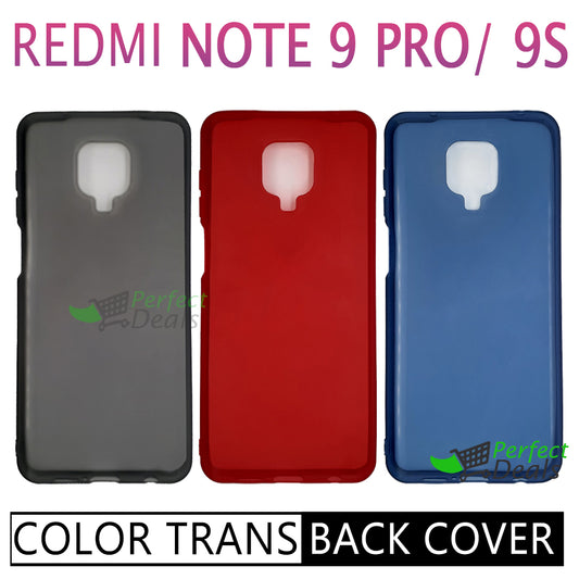 Semi Transparent TPU Case for Redmi Note 9 Pro / 9s