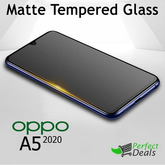 Matte Tempered Glass Screen Protector for OPPO A5 2020