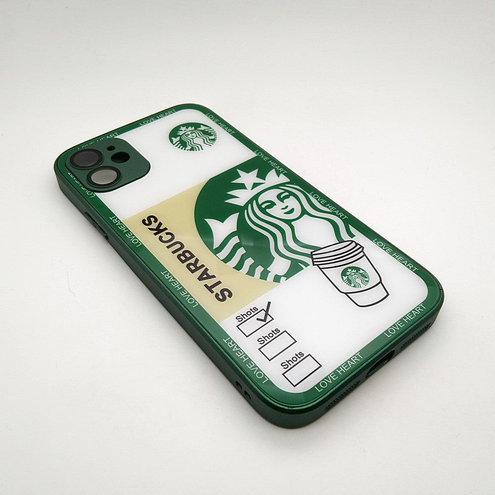 Starbucks Full Camera Lens Protective Hard Shel PC Case For apple iPhone 11