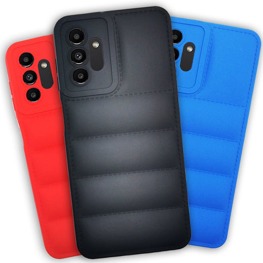 Puffer Case Jacket Cushion Back Cover for Samsung A13 5G