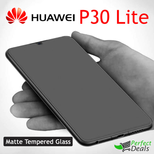 Matte Tempered Glass Screen Protector for Huawei P30 Lite