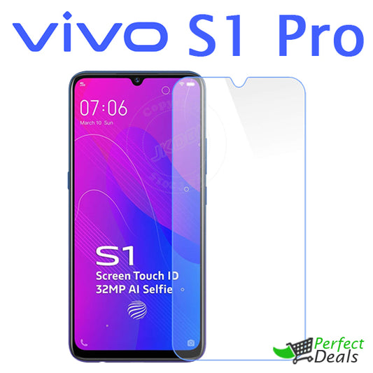 9H Clear Screen Protector Tempered Glass for Vivo S1 Pro