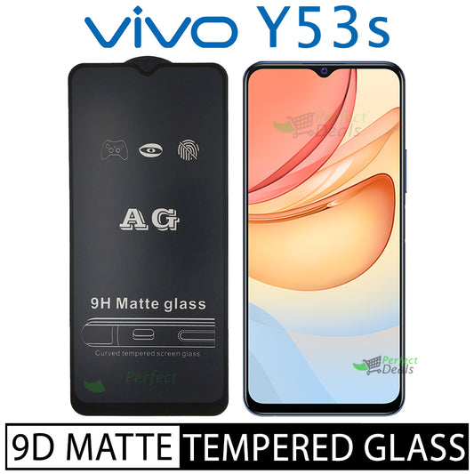 Matte Tempered Glass Screen Protector for Vivo Y53s