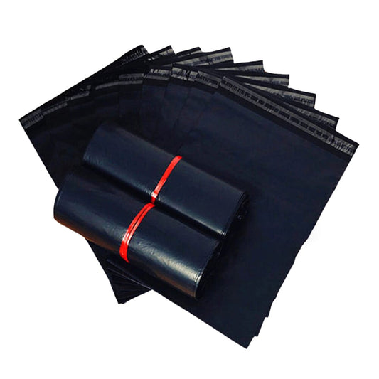 Shipping Bags Poly Mailer Courier Bags Black Medium 25cm x 35cm