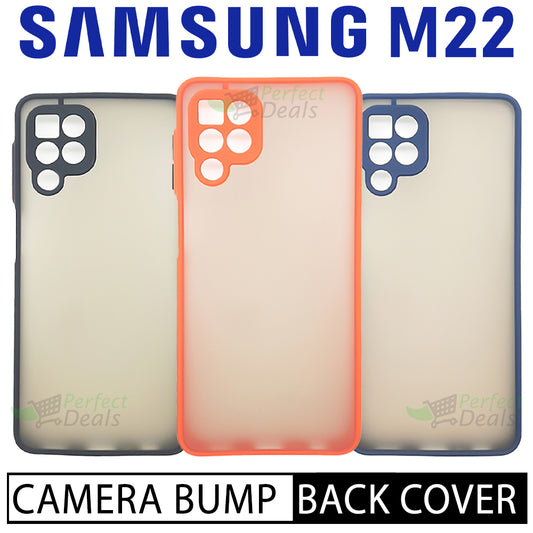 Camera lens Protection Gingle TPU Back cover for Samsung M22