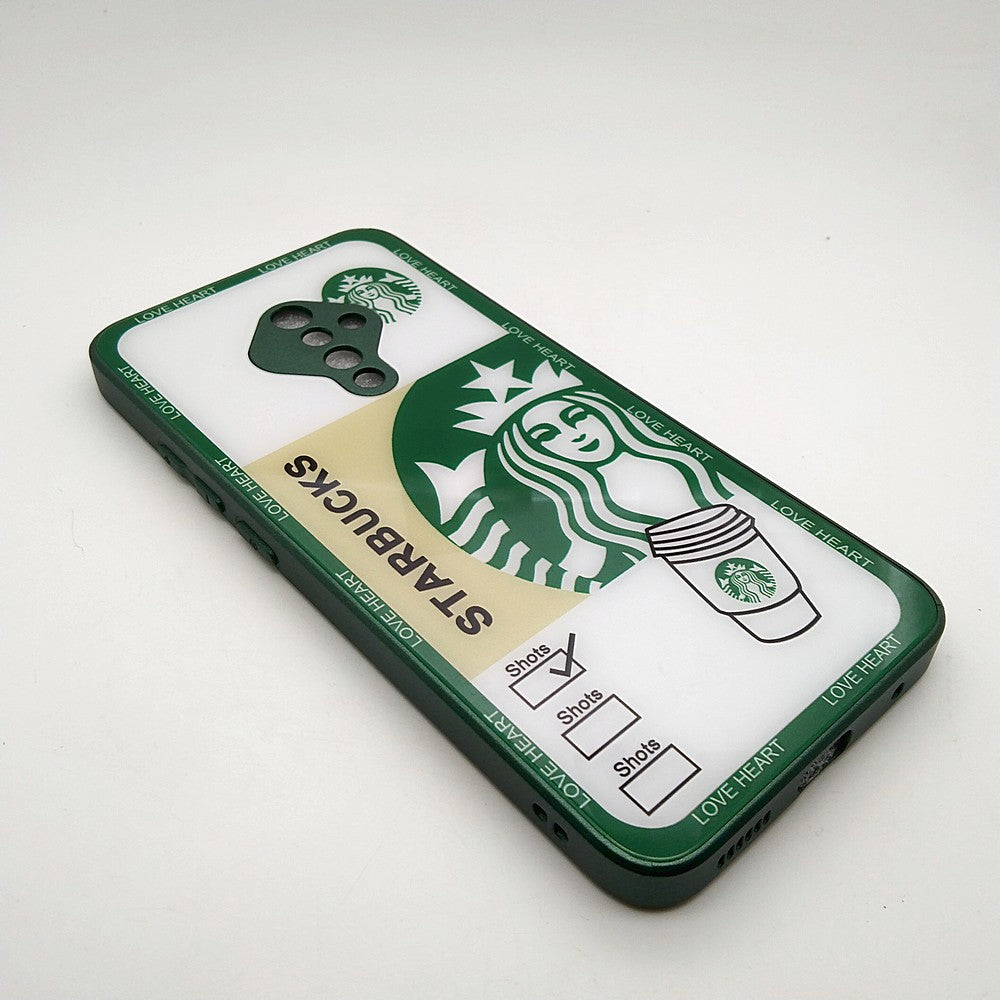 S1 PRO Starbucks Series High Quality Perfect Cover Full Lens Protective Transparent TPU Case For Vivo S1 PRO