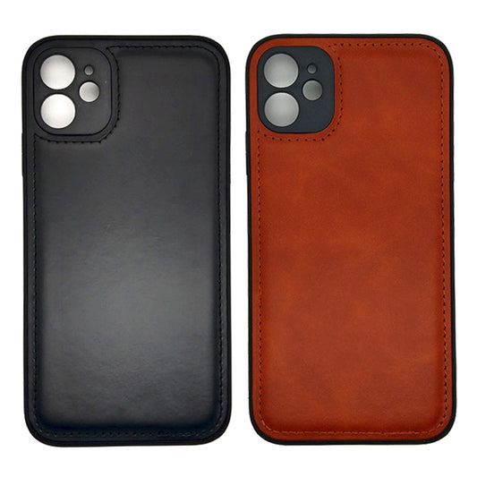 Luxury Leather Case Protection Phone Case Back Cover for apple iPhone 11