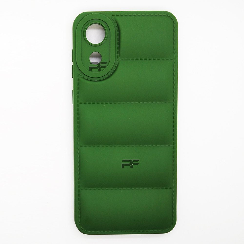 Puffer Case Jacket Cushion Back Cover for Samsung A03 CORE
