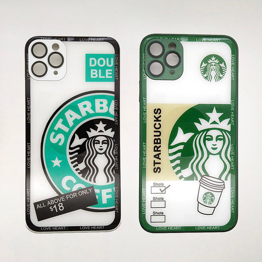 Starbucks Full Camera Lens Protective Hard Shel PC Case For apple iPhone 11 Pro Max