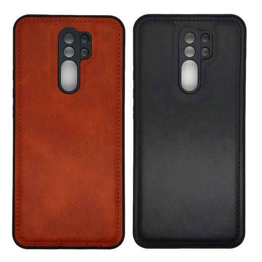 Luxury Leather Case Protection Phone Case Back Cover for Redmi 9