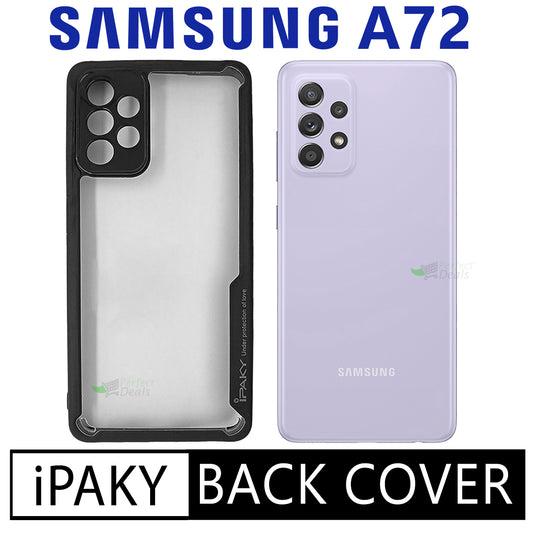 iPaky Shock Proof Back Cover for Samsung A72 4G