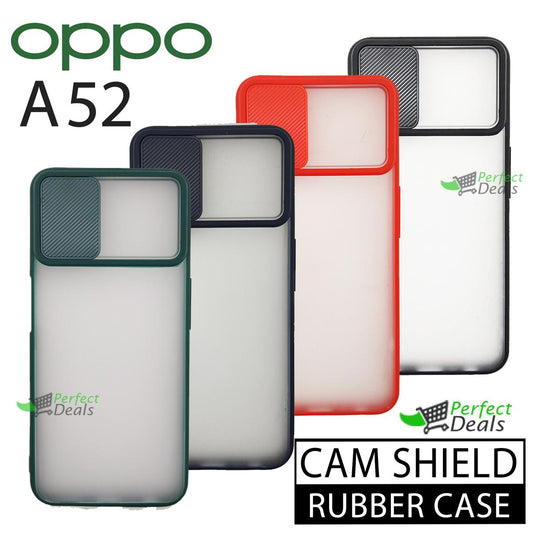 Camera Protection Slide PC+TPU case for OPPO A52