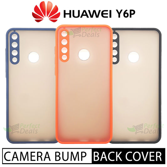 Camera lens Protection Gingle TPU Back cover for Huawei Y6P