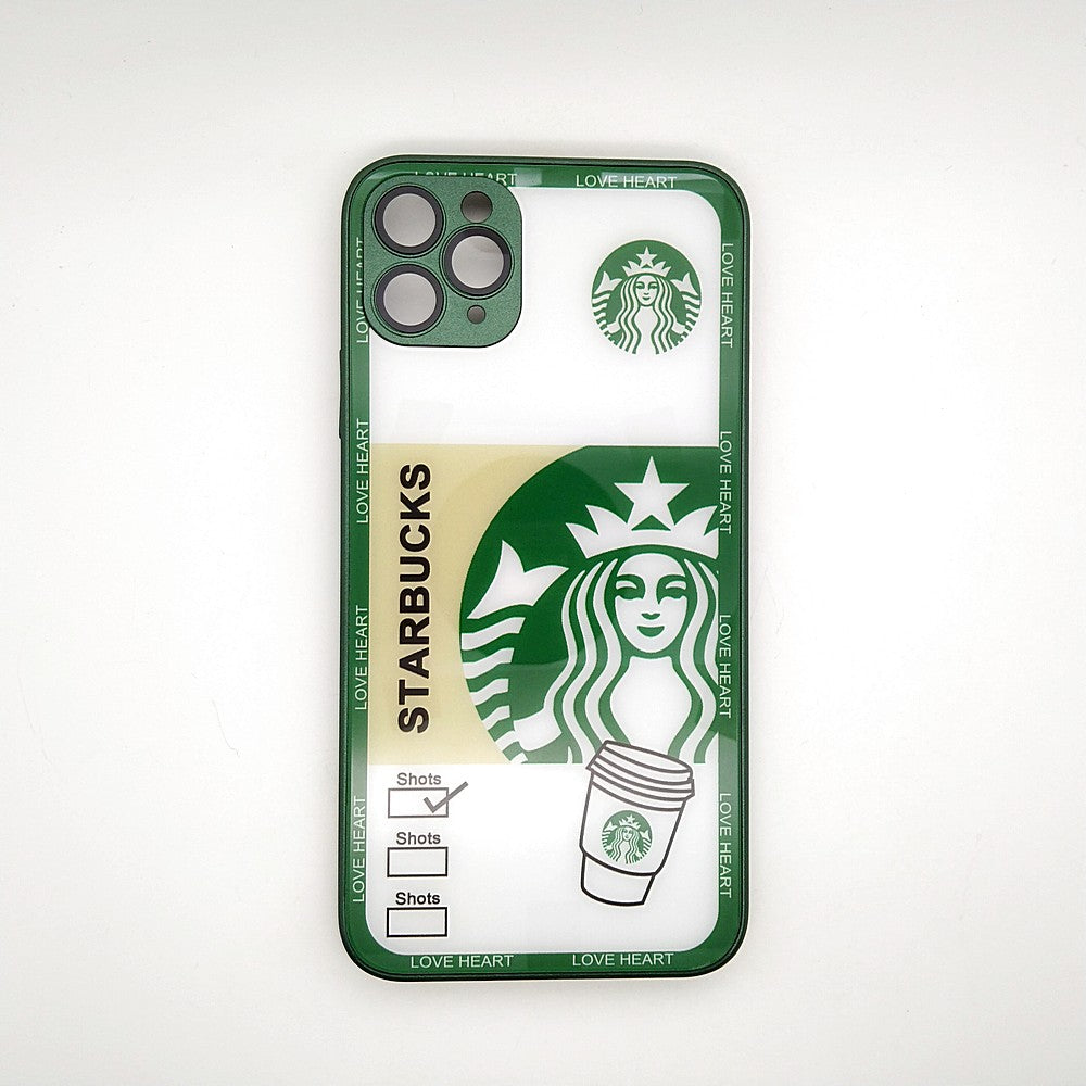 Starbucks Full Camera Lens Protective Hard Shel PC Case For apple iPhone 11 Pro Max