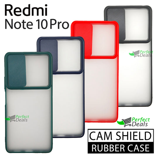 Camera Protection Slide PC+TPU case for New Redmi Note 10 Pro